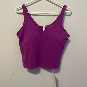 Lululemon Align tank size 16 in Vivid Plum BNWT!!